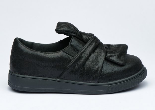 Romantic Charm Metallic Slip On Sneakers
