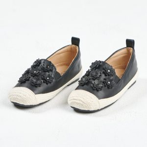 Blossom Black Espadrille ( For Kids)