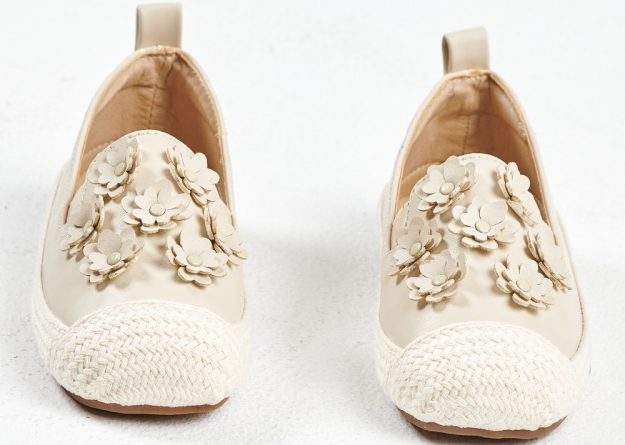 Blossom Black Espadrille ( For Kids)