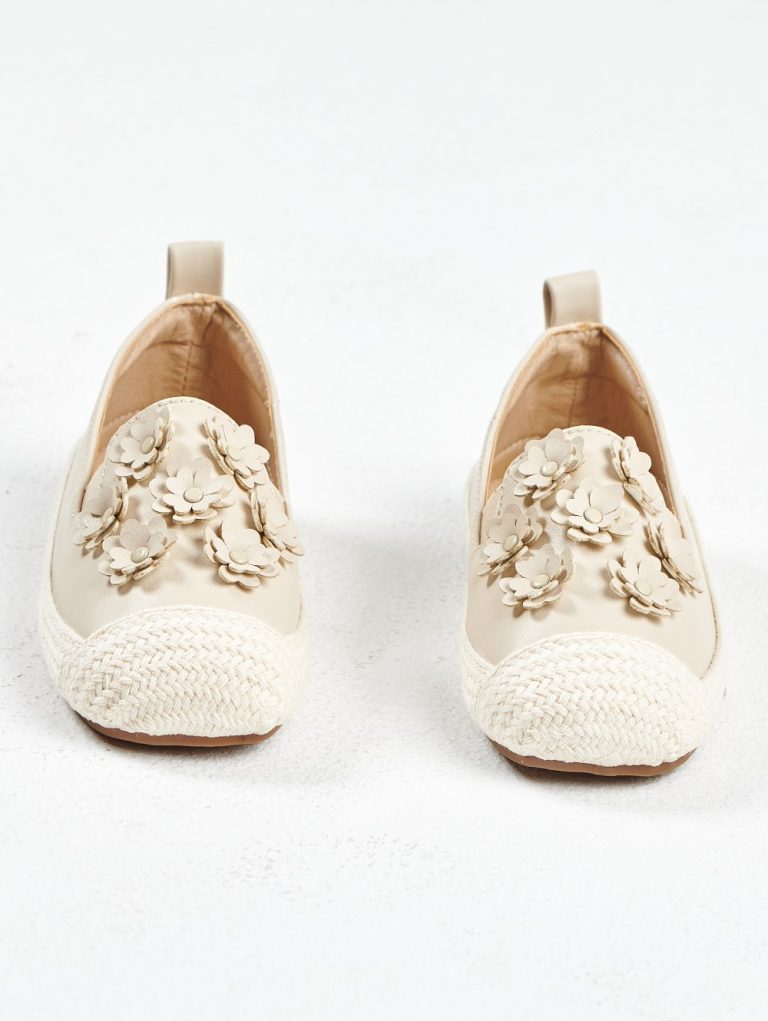 Blossom Black Espadrille ( For Kids)