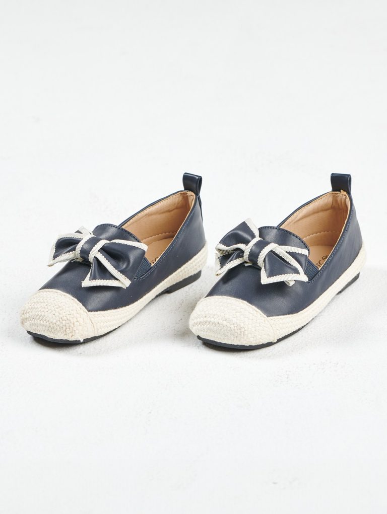 Flat Espadrille With Bow ( For Kids )
