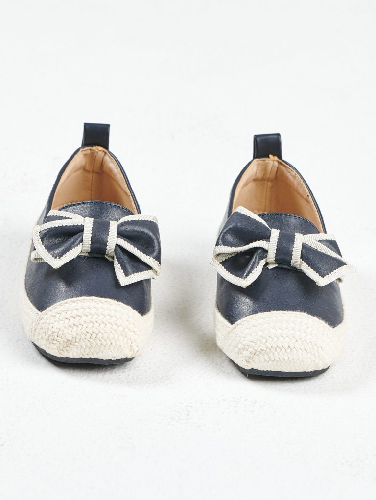 Flat Espadrille With Bow ( For Kids )
