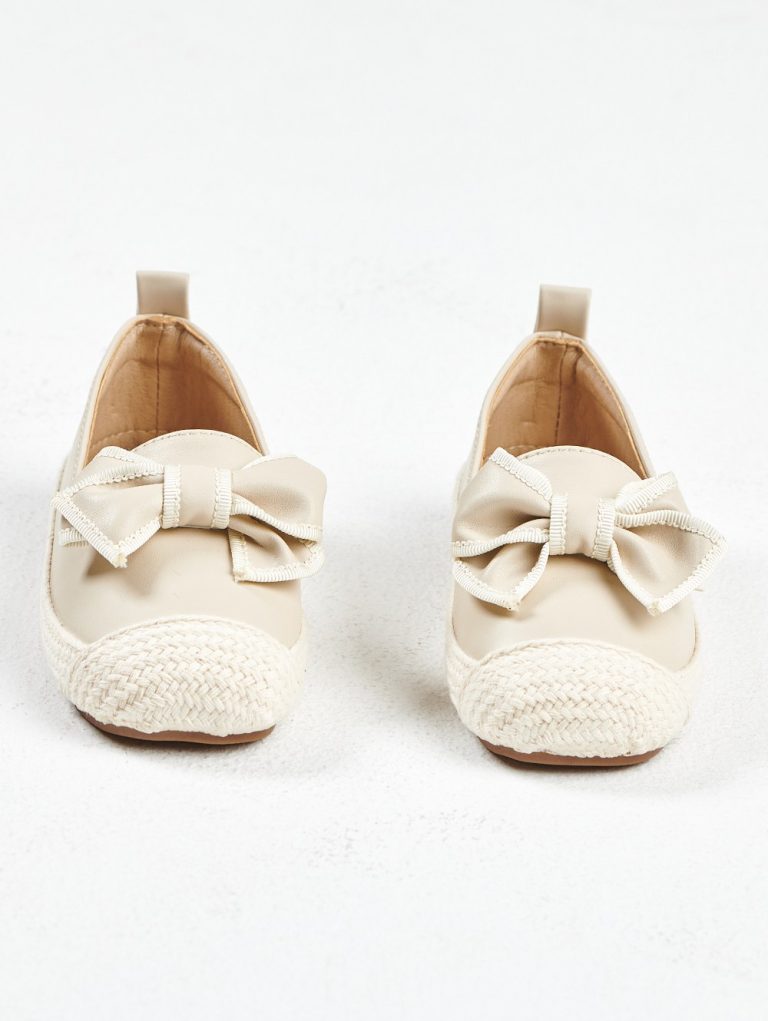 Flat Espadrille With Bow ( For Kids )