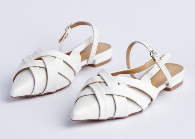 SC-S6 / Aria Woven Flat Slippers