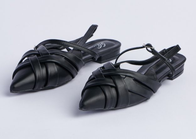 SC-S6 / Aria Woven Flat Slippers