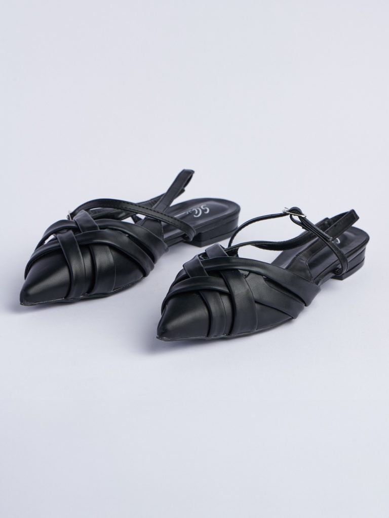 SC-S6 / Aria Woven Flat Slippers