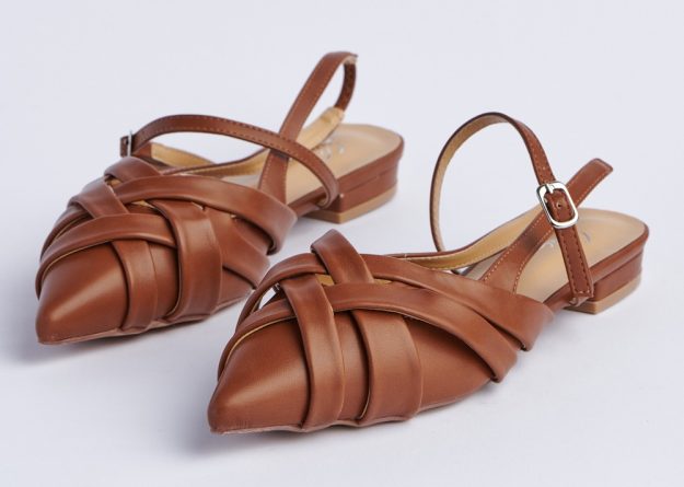 SC-S6 / Aria Woven Flat Slippers