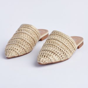 Comfortable Woven Mules