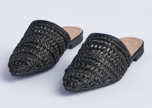 Comfortable Woven Mules