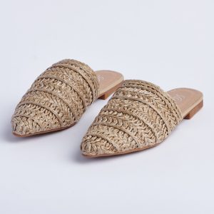 Comfortable Woven Mules