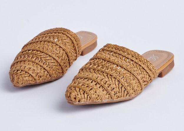 Comfortable Woven Mules