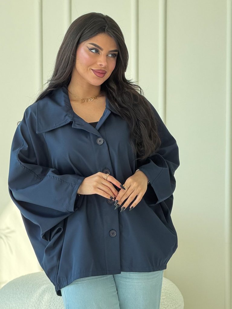 Oversized Button-Down Shirt Jacket