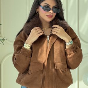 FULL COLLAR SUEDE JACKET