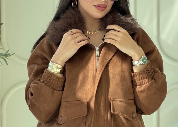 FULL COLLAR SUEDE JACKET