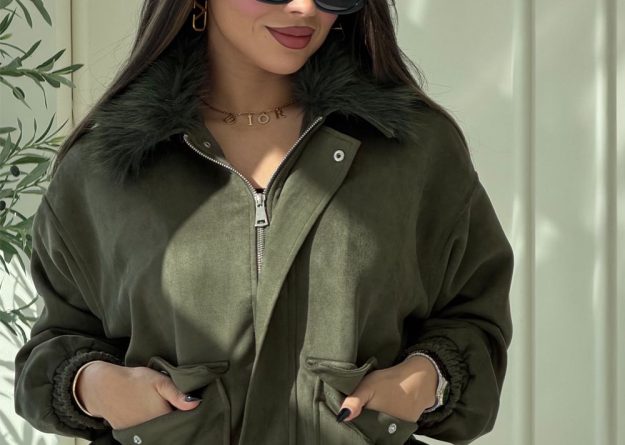 FULL COLLAR SUEDE JACKET