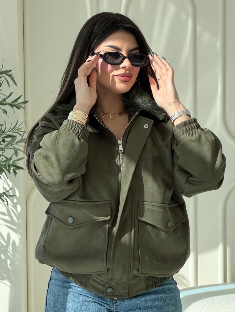 FULL COLLAR SUEDE JACKET