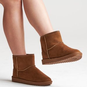 Golden Autumn Flat Ankle Uggs