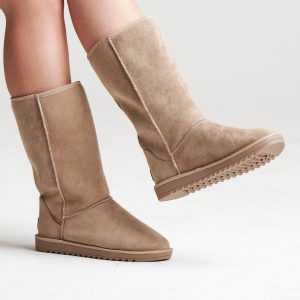 Desert Sand Medium High Boots