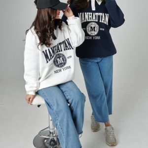 Polo Collar Sweat Jacket