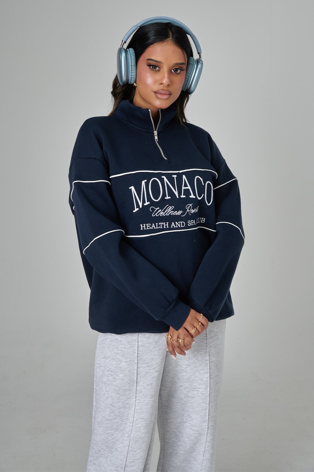 Monaco Zip Sweatshirt