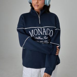 Monaco Zip Sweatshirt