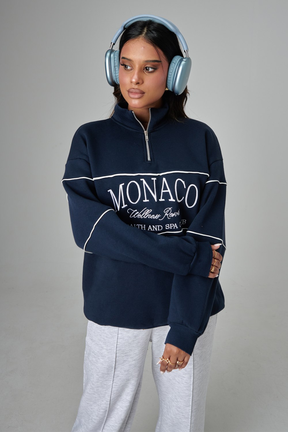 Monaco Zip Sweatshirt