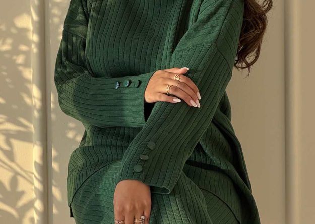 Cozy Ribbed Sweat Set for Effortless Comfort