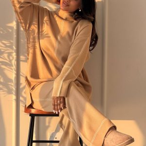 SC-T10068 CONTEMPORARY LOUNGE SWEAT SET