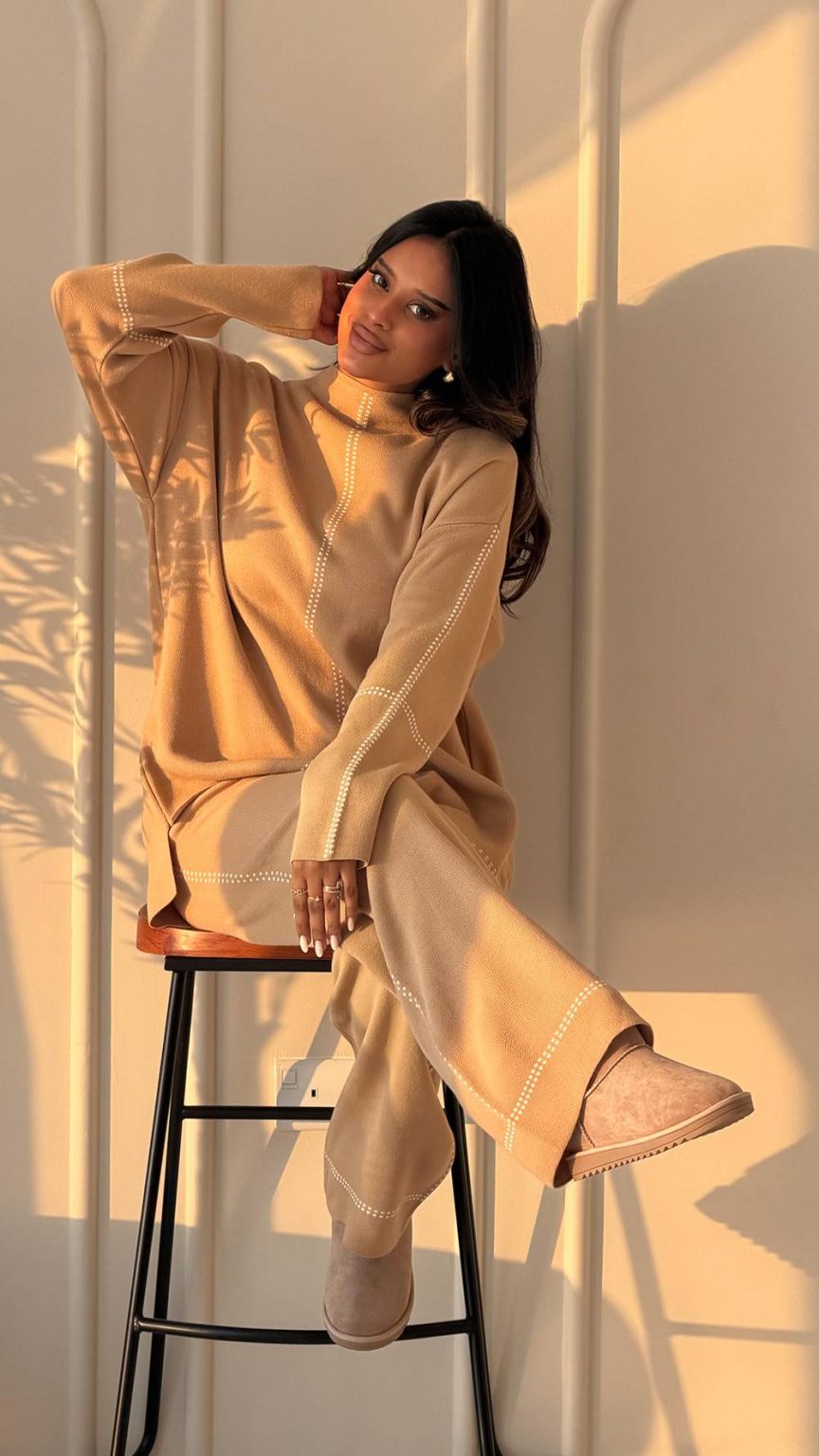 SC-T10068 CONTEMPORARY LOUNGE SWEAT SET