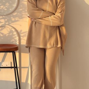 SC-T10068 CONTEMPORARY LOUNGE SWEAT SET