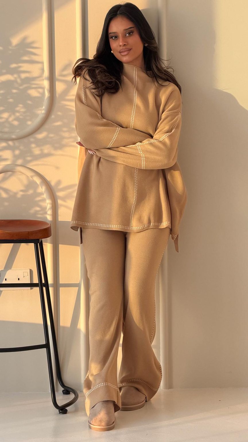 SC-T10068 CONTEMPORARY LOUNGE SWEAT SET