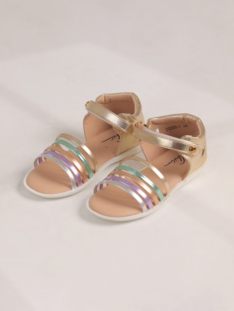 T0265-1 Rainbow Brights Kids Sandal
