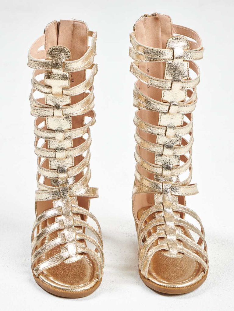 VG-4L - Stylish Knee High Sandals ( FOR GIRLS)