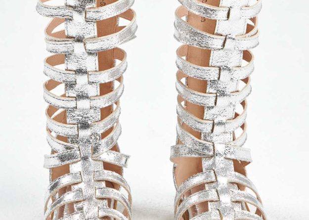 VG-4L - Stylish Knee High Sandals ( FOR GIRLS)