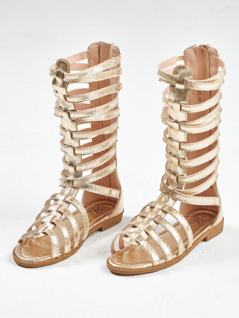 VG-4L - Stylish Knee High Sandals ( FOR GIRLS)