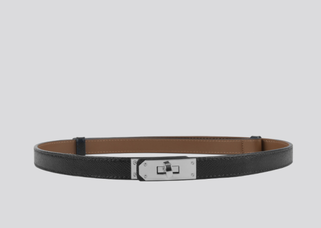 Silver Buckle Ladies Belt