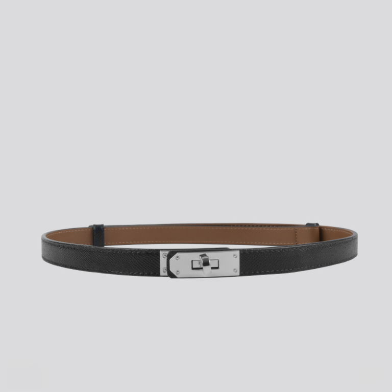 Silver Buckle Ladies Belt