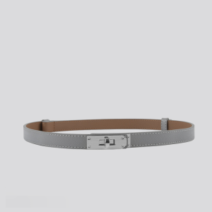 Silver Buckle Ladies Belt