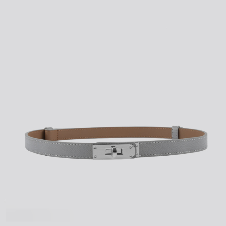 Silver Buckle Ladies Belt