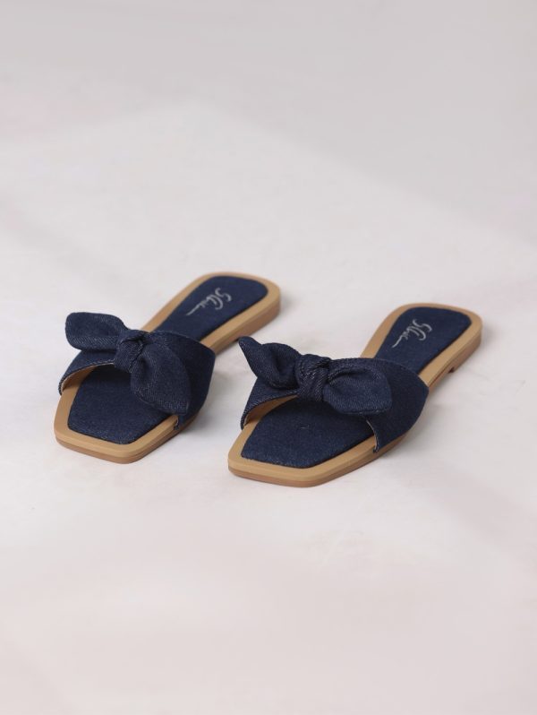 Comfortable and Stylish Bow Slippers