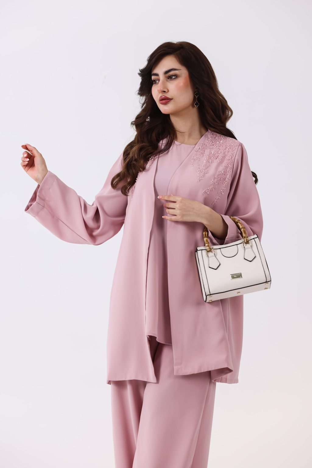 Luxe Comfort Trio "Cardigan ,Trouser and top"