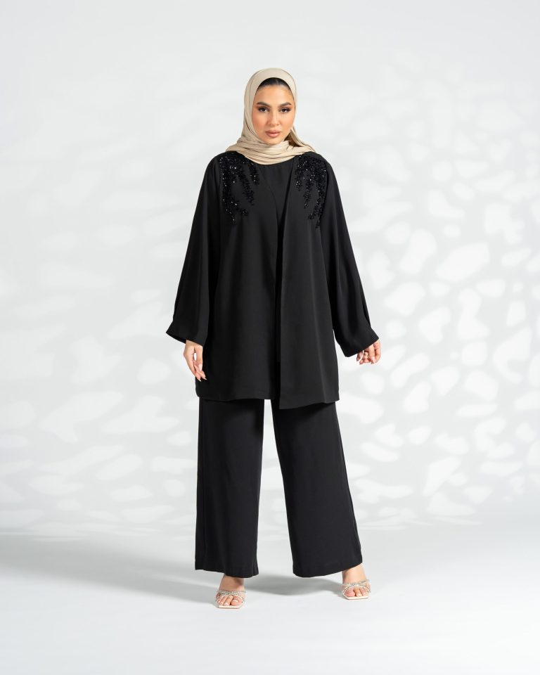 Luxe Comfort Trio "Cardigan ,Trouser and top"