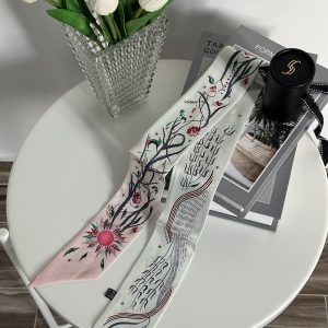 Garden Mélange Twilly Bag Scarf